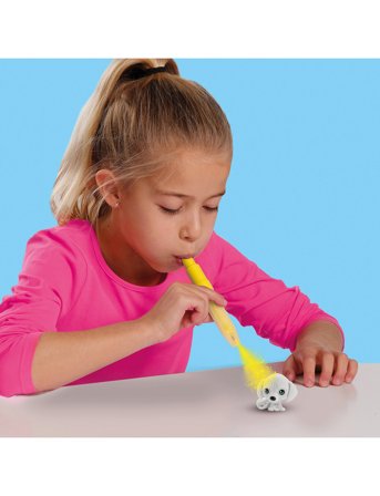 SES Creative Blow Pens - Decorate 3 Puppies - Multi/patterned - ONE SIZE