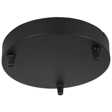 Hide-a-Lite 7910190 Takkopp utvändig, för 3 armaturer Svart, Belysning