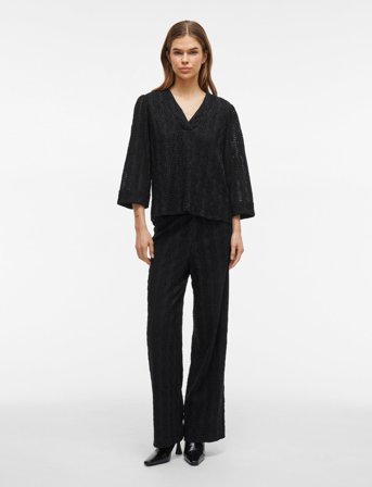 Vila Vilumena Hw Wide Pants - Black - XL