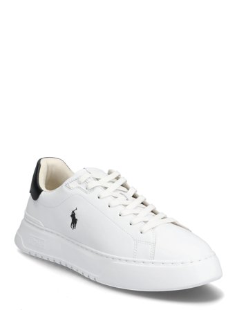 Polo Ralph Lauren Leather-Rlite Court-Sk-Ltl - White - 45