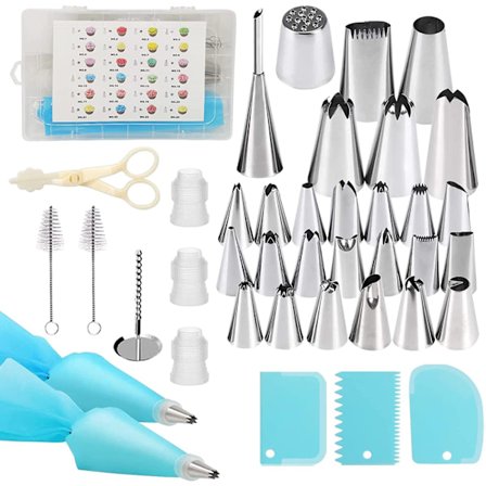 Kaketips sprøyteposer 37 stk, kakeutstyr, tilbehør og kake