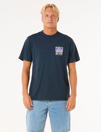 Rip Curl Raw Energy Trad Tee - Navy - S