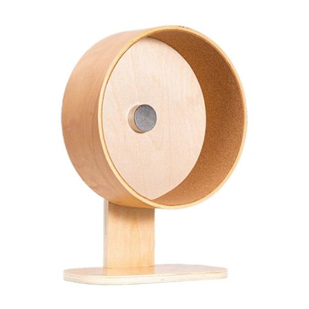 Hamsterin juoksupyörä Silent Runner Wheel, kaksoislaakerit, säädettävällä jalustalla