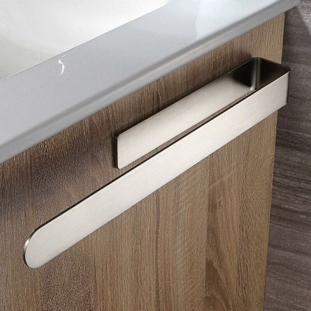 Badeværelse Håndklædeholder Uden Boring Selvklæbende Håndklædestativ Rustfrit Stål 37 cm.