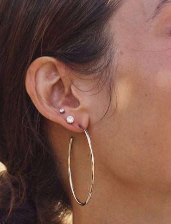 Edblad Crown Studs - Silver - ONE SIZE