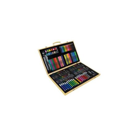 180-delt tegnekoffer i tre