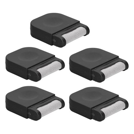 5 stk. Bærbar Manuel Fusselbørste Rejse Sweater Rengøringsværktøj Sort