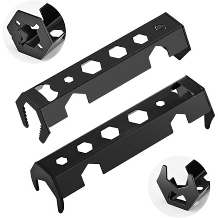 13-i-1 Multifunksjonell Skiftenøkkel for Vasker Rørleggerverktøy for Kraner Universell Under Vask Reparasjonsinstallasjon for Kjøkken Bad Trange Rom