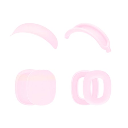 Silikone Etui Cover til AirPodsMax Hovedtelefoner Headset Anti-Ridse Ørepude Cover