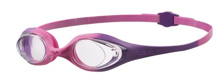 Arena Spider Junior Svømmebrille Violet, clear, pink 6-12 år, Børn & Forældre, Svømmeudstyr, Svømmebriller