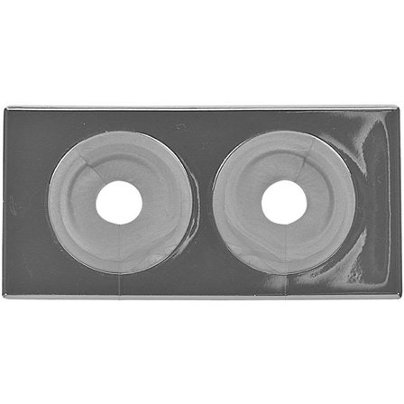 Faluplast 51435 Vulkbrikke delbar, 12-16 mm Dobbel, krom, Installasjon