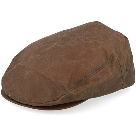 Brixton - Preto flatcap Boné - Hooligan Wthr Guard Copper Snap Cap @ Hatstore
