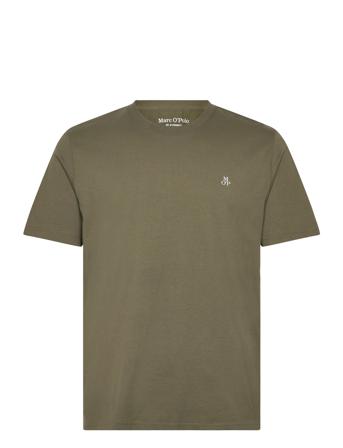 T-Shirts Short Sleeve T-shirts Short-sleeved Kakigrønn Marc O'Polo*Betinget Tilbud