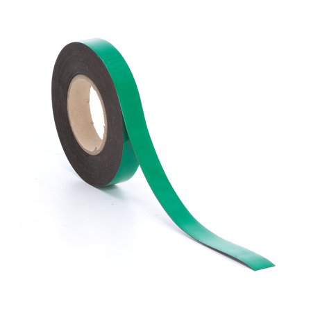 Magnetisches Klebeband, 25 mm, grün