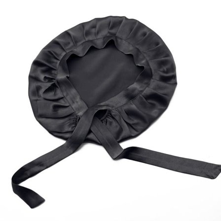TG Silke Sov Hat - Beskytter håret når du sover - Sort