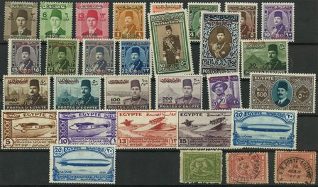 Egypten - Samling på 1 indstikskort