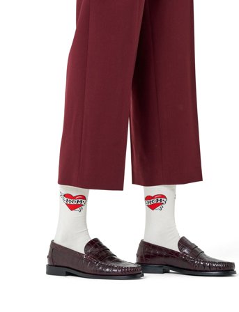 Happy Socks Mother's Day Sock - White - 36-40