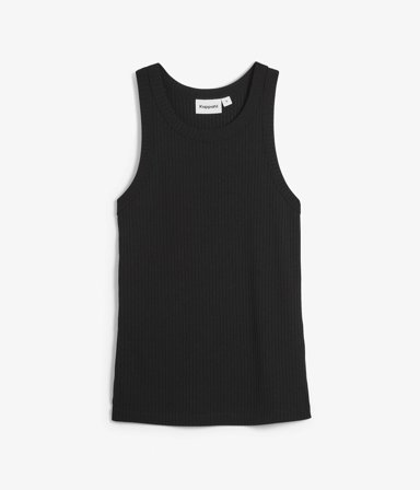 Kappahl | Top w prążek | Czarne