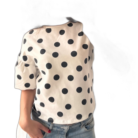 Polka dot topp!