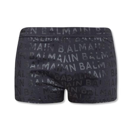 Balmain Swim Boxers Sort, Herre Badeshorts