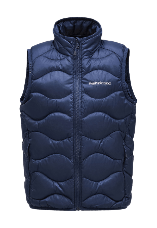 Peak Performance Jr Helium Down Vest Ytterplagg Herr Blå 150
