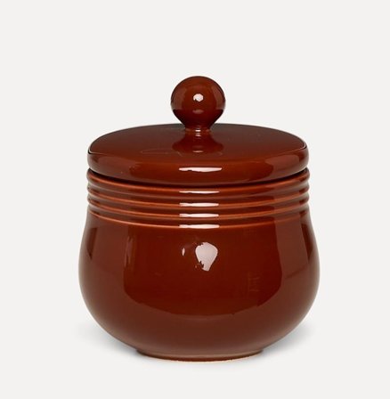 UND Legacy Skål m/lokk Terracotta_H10,5