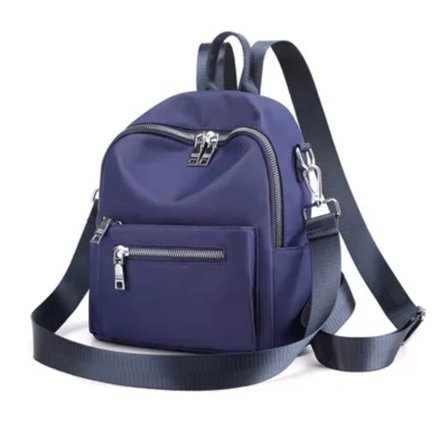 Liten Ryggsäck Dam 2021 Nya Vattentäta Axelväskor i Nylon Vintage Europeisk Casual Resväska Mochilas Para Mujer~04024