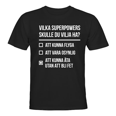 Äta Utan Att Bli Fet - T-SHIRT - HERR