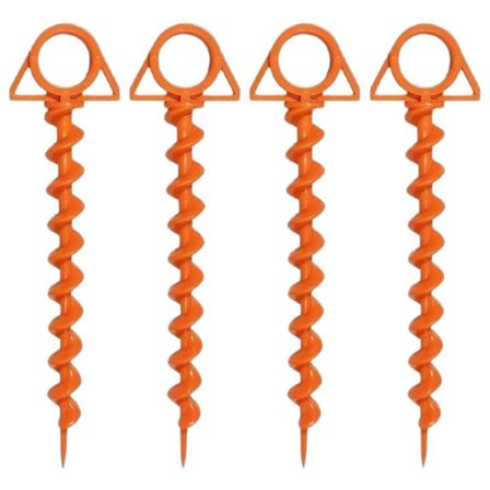 Ultimata markankare: Skruvbara tältpinnar för tung användning i starka vindar, sand, markiser och på campingen