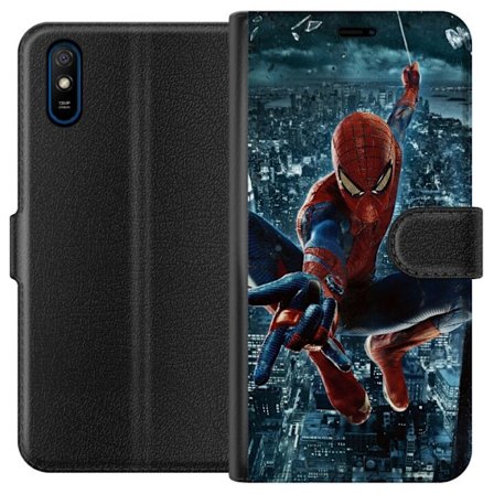 Kompatibelt Lommeboketui til Xiaomi Xiaomi Redmi 9A Spiderman