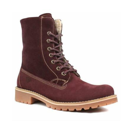 Tamaris, Lace Boots Rood, Dames, Maat:36 EU,polyester