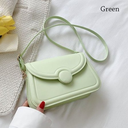 Messenger Olkalaukku Crossbody Laukku VIHREÄ