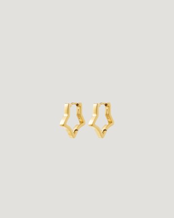 Pilgrim SOLARI earrings gold-plated Guldig Smycken Tjej - Kids Brand Store