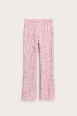 Kappahl | Utsävngda spetsleggings Ljusrosa 104 | Barn