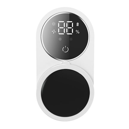 Intelligent UV-tandborsthållare, väggmonterad UV-tandborsthållare, automatisk öppning och stängning dubbel tandborste desinfektionsbox