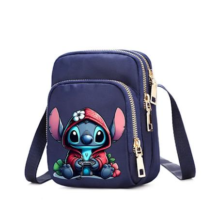 Disney Lilo & Stitch Naiset Laukut Matkapuhelin Käsilaukku Ristipisto Olkalaukku Käsilaukku Naisille Laukut Teinit Käsivarsi Laukku DGG3755
