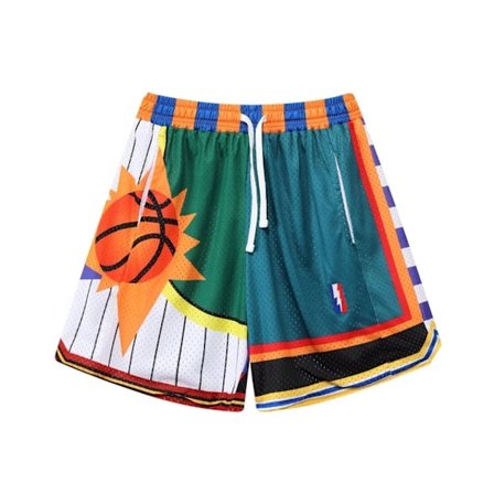 2023 Summer Mesh andningsbara basketshorts Sportshorts