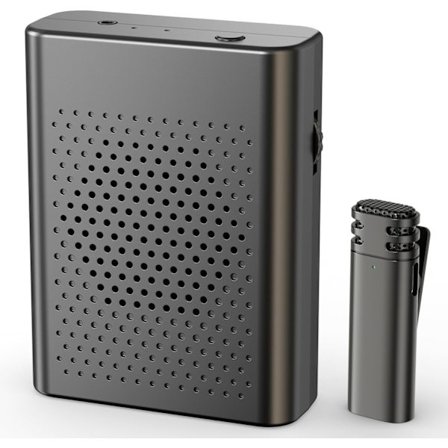 2025 Seneste Model Trådløs Stemmeforstærker med Trådløs Lavalier Reversmikrofon, PA-system, Bærbar Højttaler og Trådløs Omnidirektionel