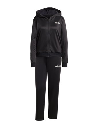 W Linear Ts Sport Women Sport Clothing Sport Sweat-shirts & Hoodies Sport Tracksuits-sets Black Adidas Sportswear