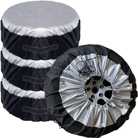 Reservdäcksskydd, 13-19′′ Dammtäta Förvaringsskydd för Släpvagn, Husbil, Bil