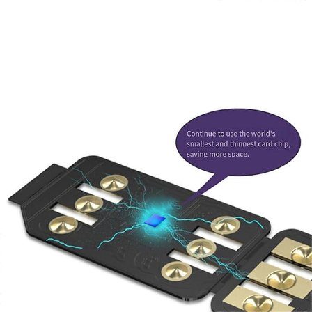 R-SIM18+ Dubbel-Chip Rsim-Kort Passar för Serie 5G Version IOS16 R SIM 18