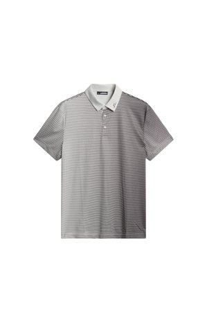 J.Lindeberg - Golf - Marvin Stripe Polo - Grey - Man - S