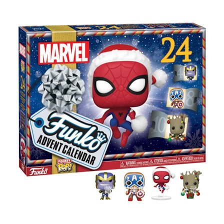 Funko Pop! Adventskalenteri: Marvel - Joulu, Monivärinen, Yksi Koko