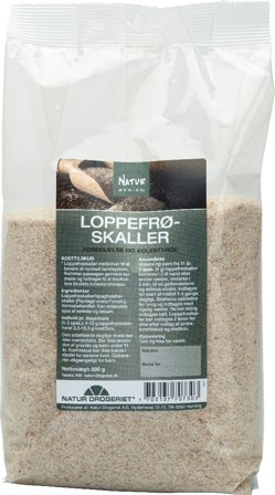 Natur Drogeriet Loppefrøskaller 500 g, Helse & Madvarer, Ingredienser, Loppefrøskaller