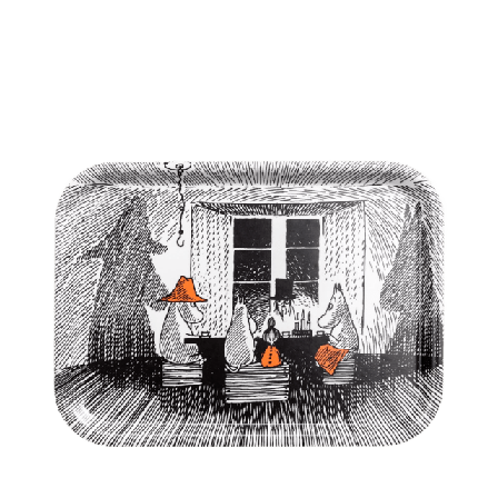 Opto Design Bricka Mumin Together 27x20 cm Köksredskap ONESIZE