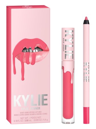 Kylie CosmeticsKylie Lipstick Set Set cont.: Matte Liquid Lipstick 3 ml N° 203 Party Girl + Lip Liner 1,1 g N° 203 Party Girl 1.0items