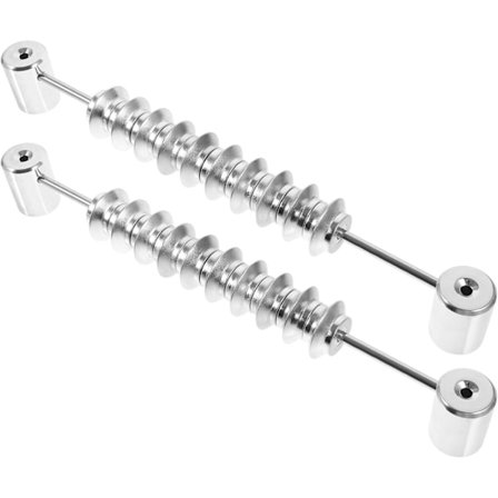 Shuffleboard Poängräknare, 2 Delar Fotboll Poängräknare 10 Siffror Poängräknare Spelrum Standard Fotboll Resultattavla Tillbehör, Silver