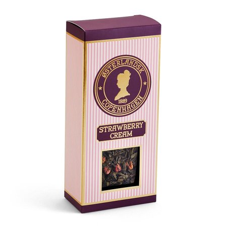 3 for 2 - Østerlandsk Strawberry Cream Løs Te 100 g, Helse & Madvarer, Te, Øvrig Te