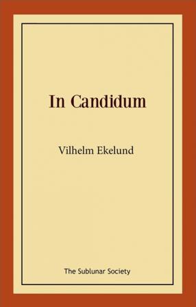 In Candidum - Bok av Vilhelm Ekelund - Häfte