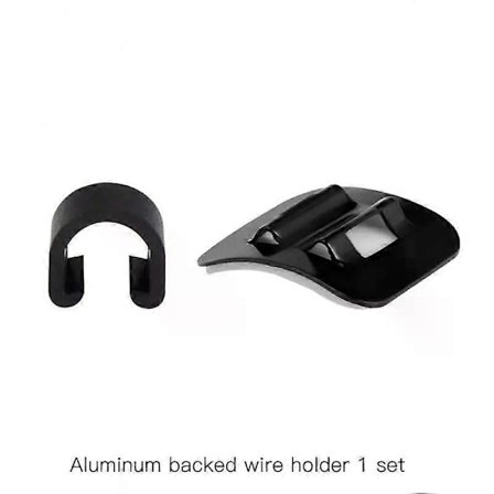 10 Set Mountainbike Cykel Bromskabel Guide Säte Ram Rör Fixeringsklämma Aluminiumlegering Kabelklämma Cykeltillbehör